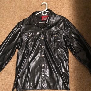 Patent leather jacket by Lip Service
